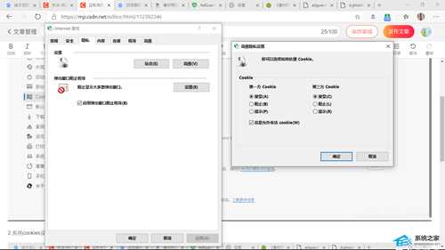 Edge浏览器禁用了cookie视频无法播放解决方法