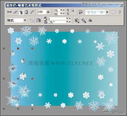 CorelDRAW(CDR)设计绘制圣诞快乐艺术字实例教程