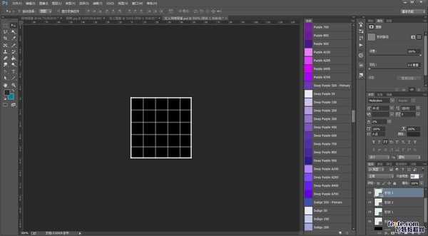 PS绘制高逼格网格背景简易教程