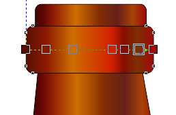 CorelDRAW绘制红酒酒瓶教程