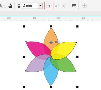 CDR中群组在哪里呢?CorelDRAW群组对象、取消群组