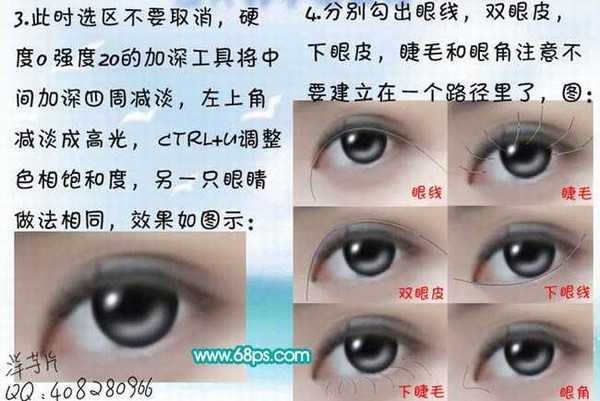 Photoshop 女孩照片转成仿手绘效果的方法